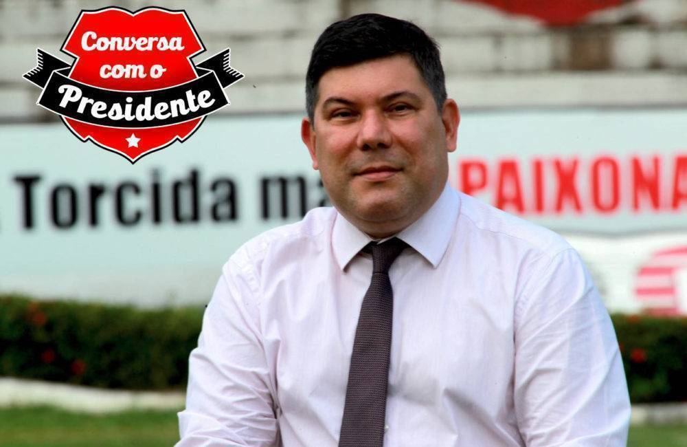 O torcedor presidente