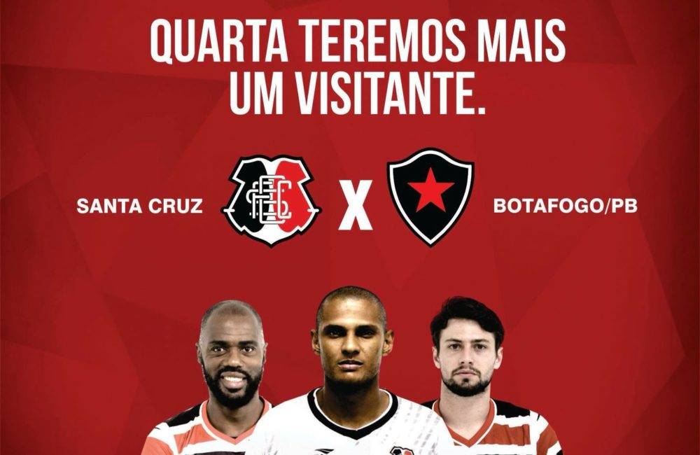 Ingressos para Santa Cruz e Botafogo/PB
