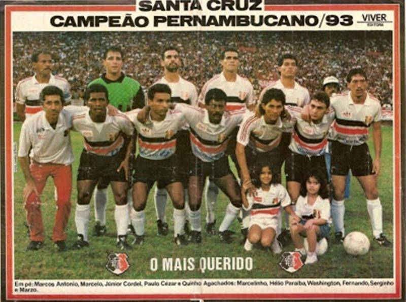 No aniversário do título de 93, Martelotte recorda conquista Santa Cruz Futebol Clube Recife