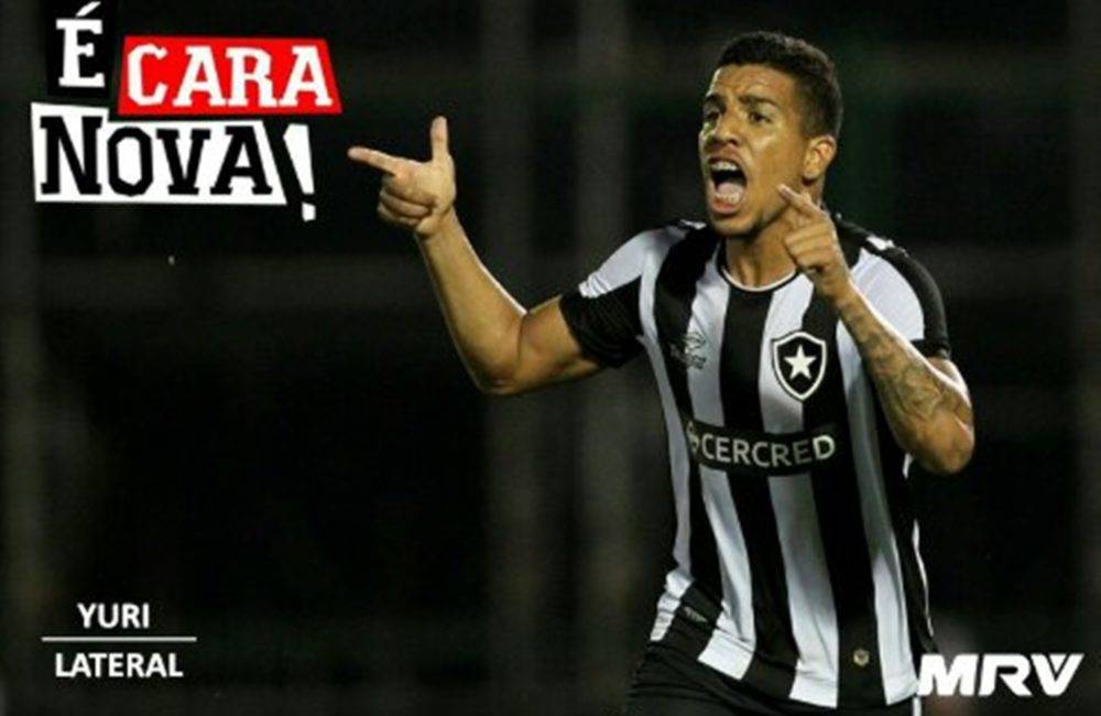 Yuri, lateral esquerdo, é reforço do Santa!