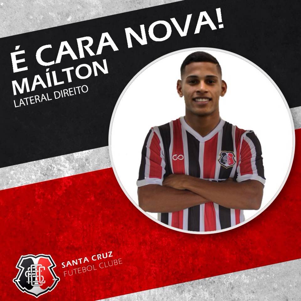 Santa Cruz contrata lateral direito Maílton
