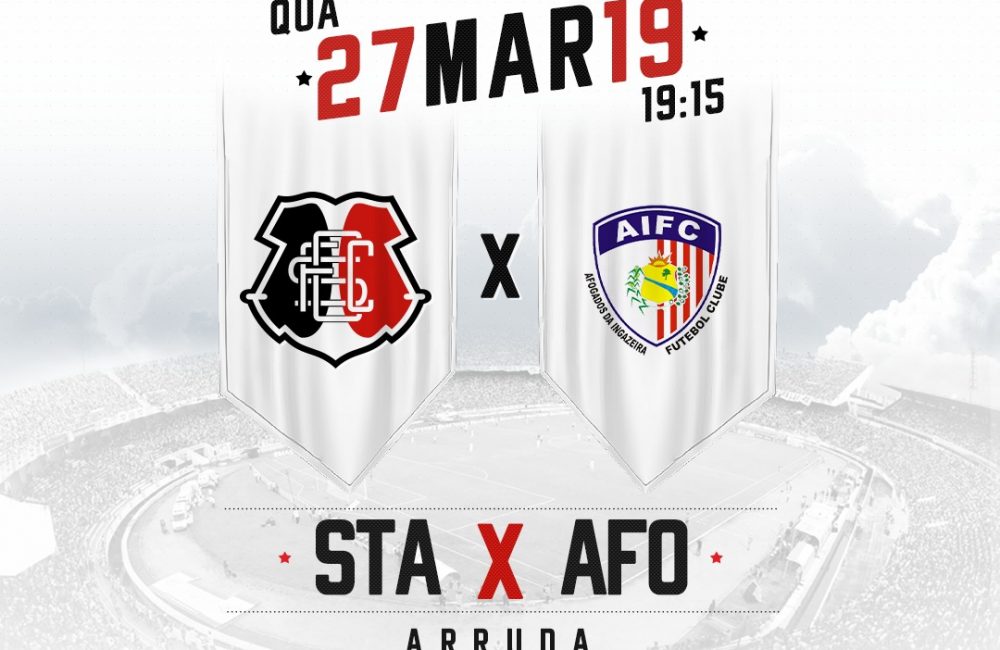 Ingressos para Santa Cruz x Afogados