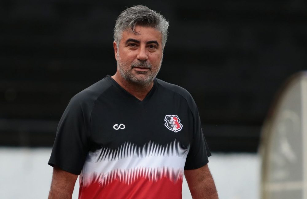 Apresentado, Alexandre Gallo comanda o primeiro treino pelo Santa Cruz