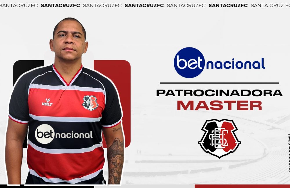 Betnacional é a nova patrocinadora master do Santa Cruz