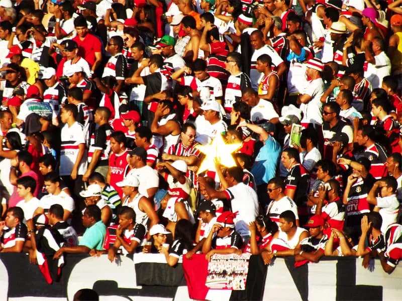 Em campo, Santa Cruz conquista Brasileiro da Série C.