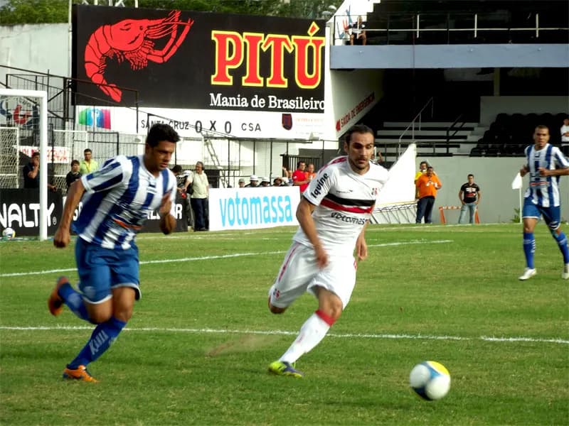 Copa do NE: Santa Cruz perde para o CSA/AL (1x0) e acaba "turno" na vice-liderança.
