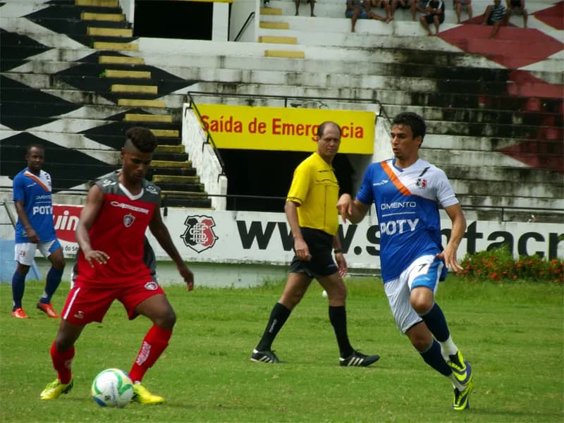 Santa Cruz vence Vera Cruz em jogo-treino de 2 horas, no Arruda:3x1.