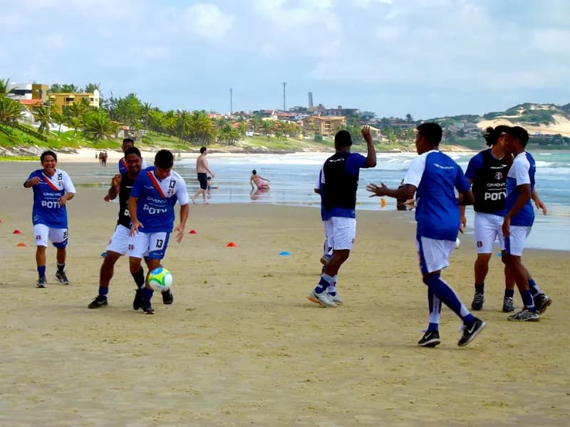 Em Natal/RN, Santa Cruz fez último treino para pegar ABC.