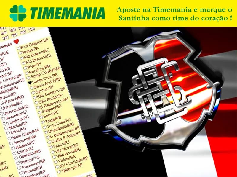 Timemania: Hoje é dia de apostar no Santa Cruz e ganhar R$ 2,9 milhões!