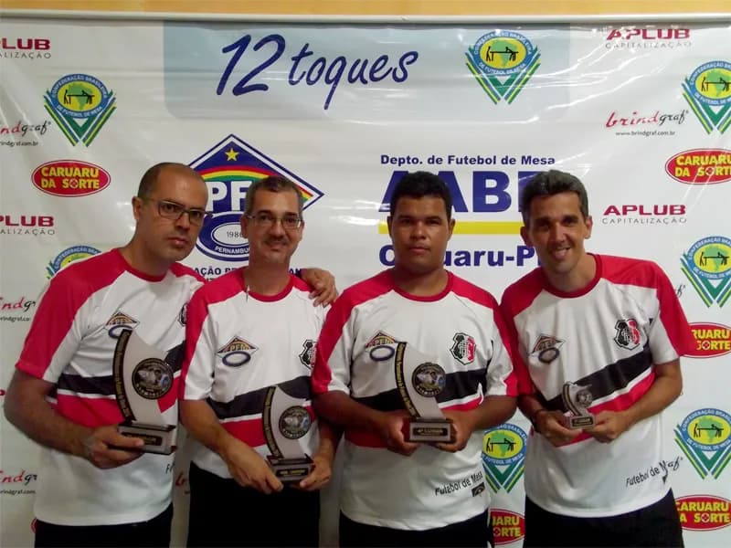 Futebol de Mesa Coral disputou Finais do PE 2014.