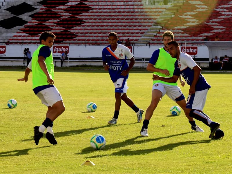 Final de semana foi de treinos no Arruda.