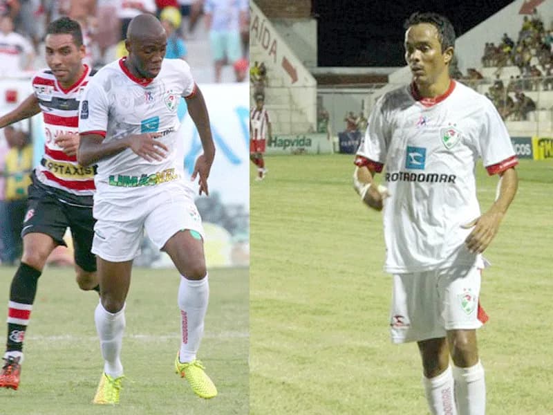 Diretoria anuncia contratações dos laterais Lúcio e Marlon, ex-Salgueiro
