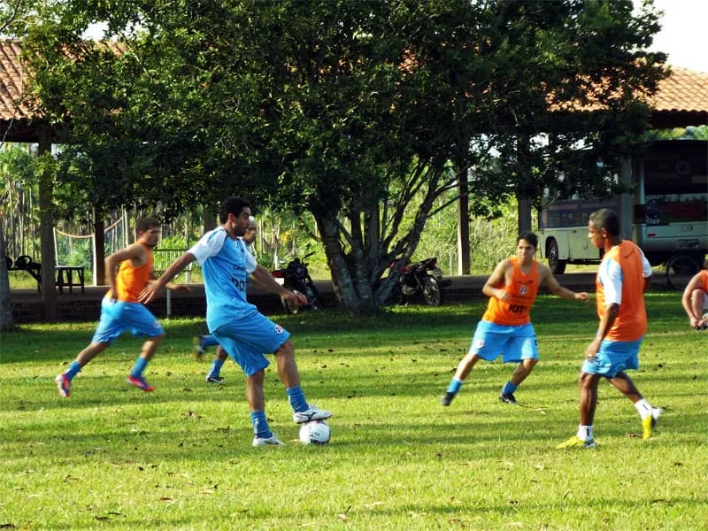 Recreativo no 'Divino' e, agora, é só esperar a hora da partida.