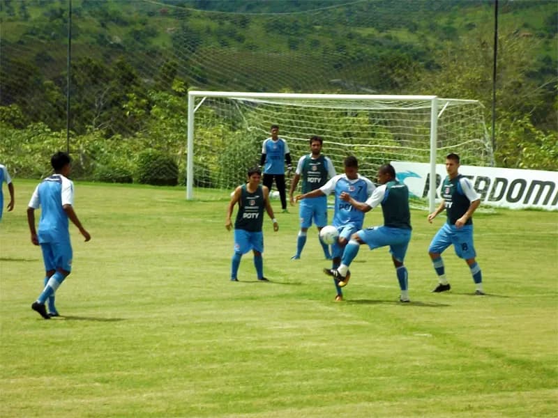 Treino tático, nesta manhã de quinta-feira (31), no CT Ninho do Gavião.